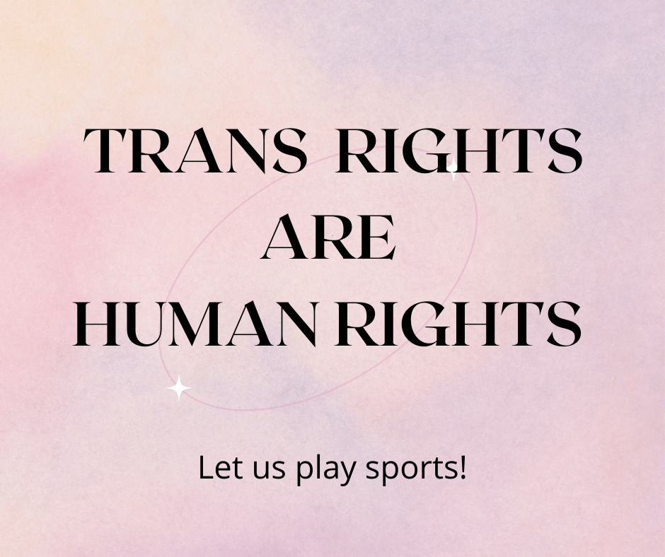And the attacks on Trans athletes continues