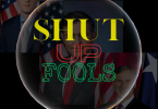 A blackened box with photos of this week's "Shut Up Fool" award recipients. Shut Up Fool is in yellow red and green lettering.